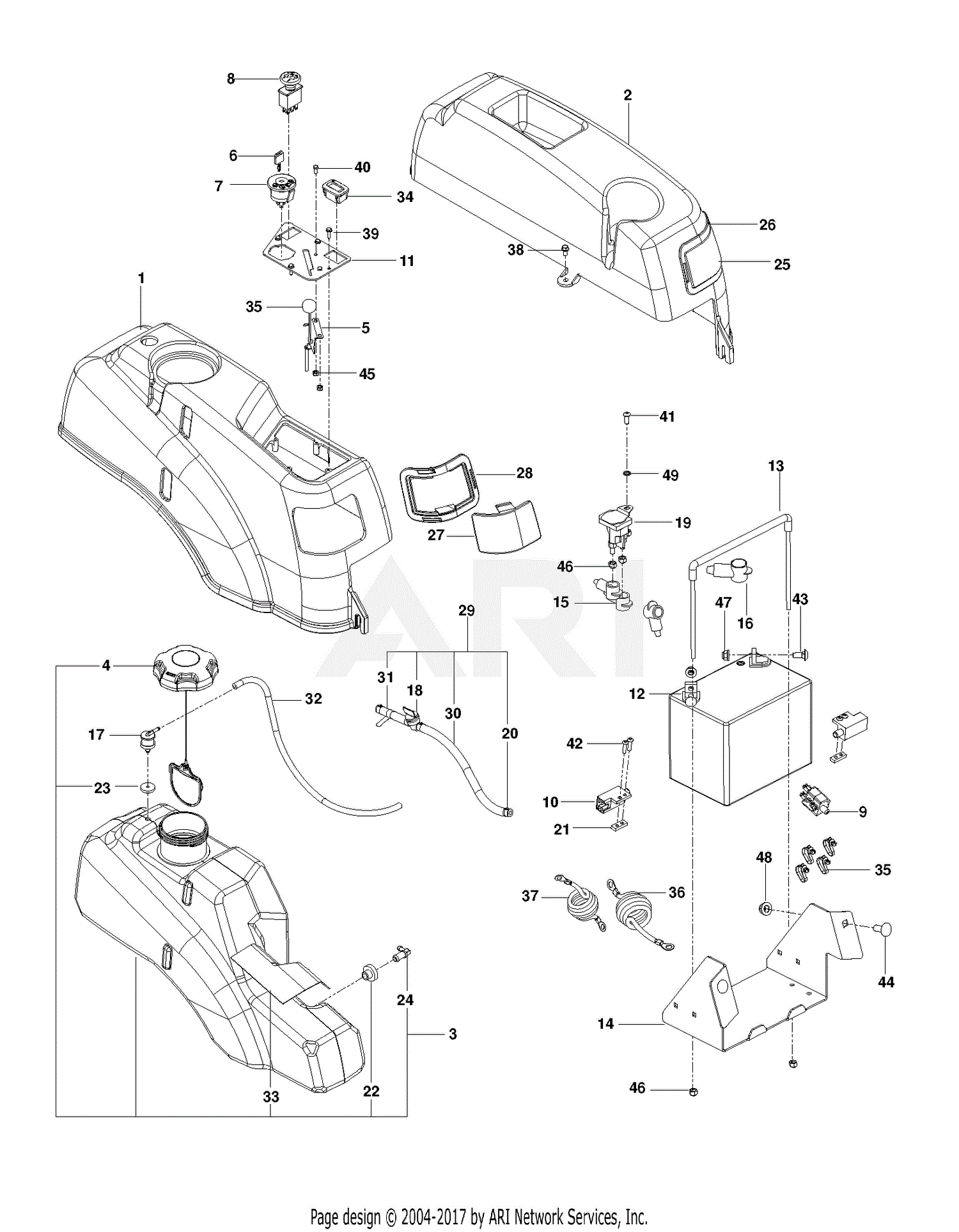 Poulan 461ZX - 966681802 (2013-12) Parts Diagram for IGNITION SYSTEM