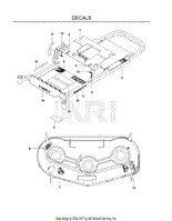 Poulan 541ZX - 966681901 (2011-01) Parts Diagram for SEAT