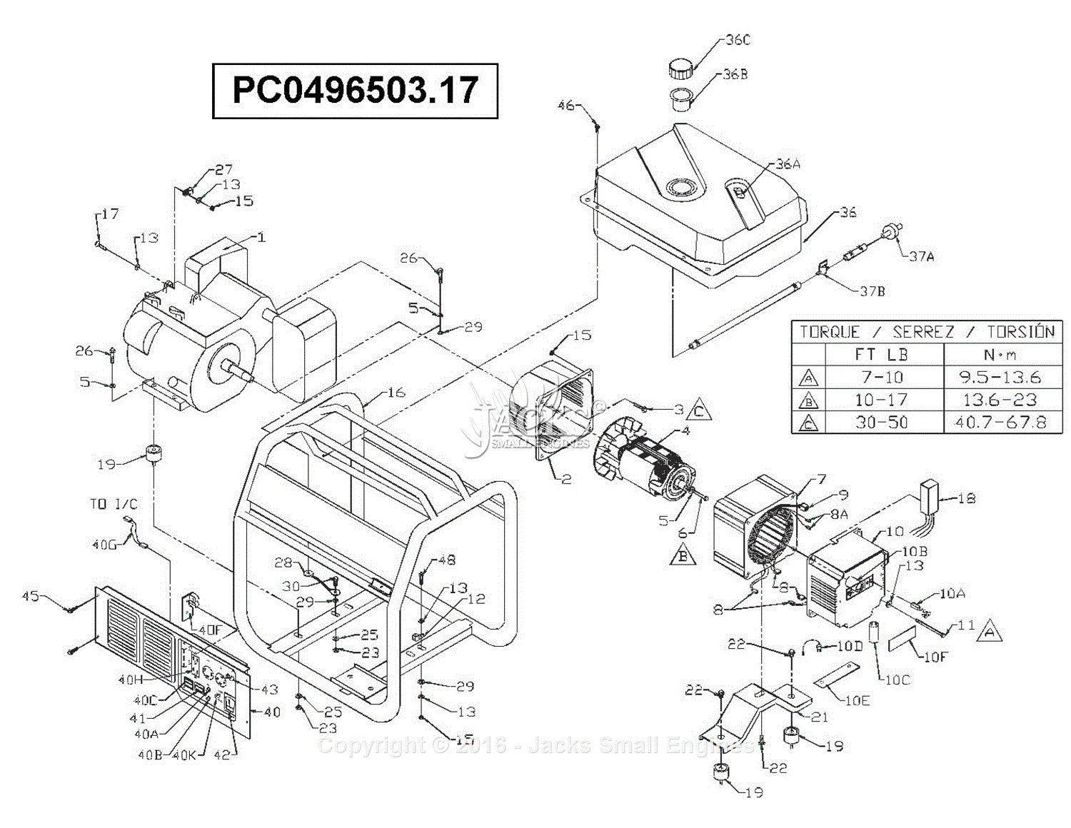 Coleman Powermate 5000 Parts Diagram Diagram, Diagram