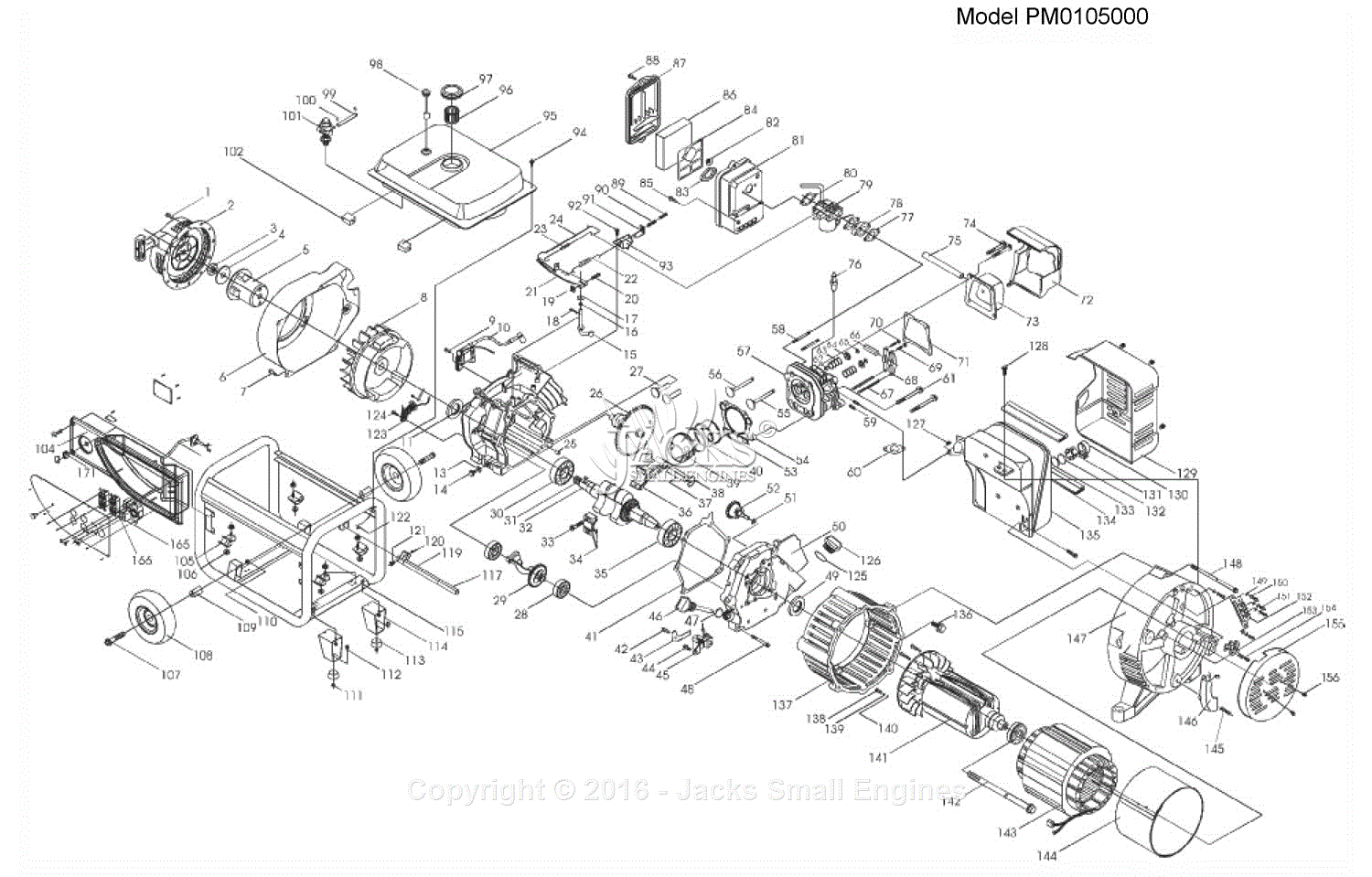 Coleman Pm0105000 Parts Diagram
