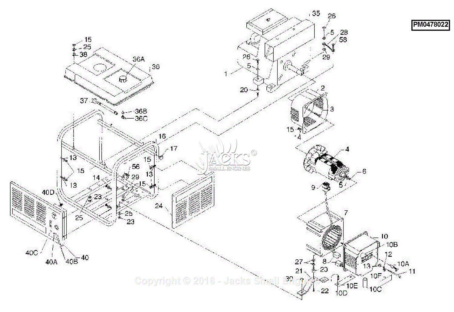[DIAGRAM] Coleman Powermate 5000 Parts Diagram