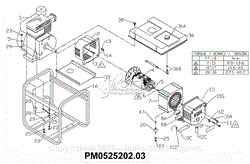 Coleman Pm0525202 03 Parts Diagrams