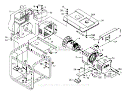 PowerMate Formerly Coleman PM0525302.01 Parts Diagrams honda em5000s generator wiring diagram for 