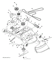 Red Max YT2348F - 96043023700 (2017-09) Parts Diagram for MOWER DECK ...