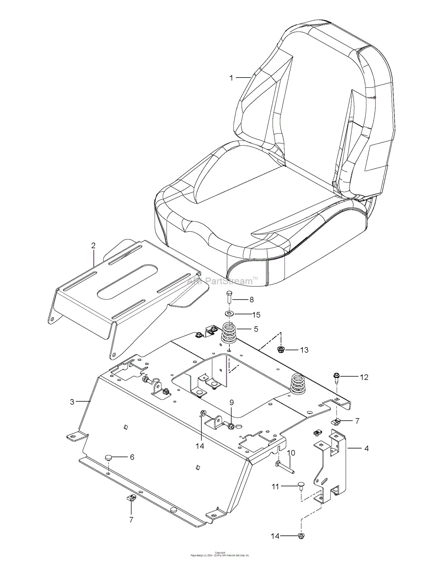 Red Max Rzt42 96767190100 2017 09 Parts Diagram For Seat 6904