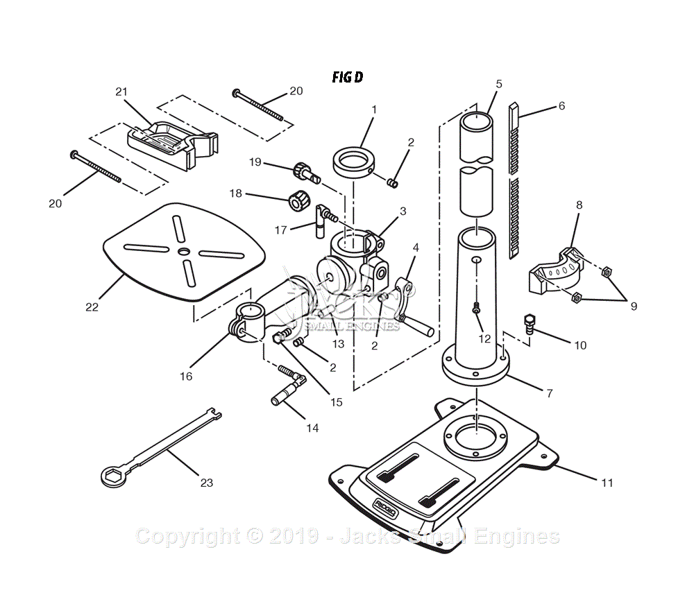 Dp15501 discount drill press