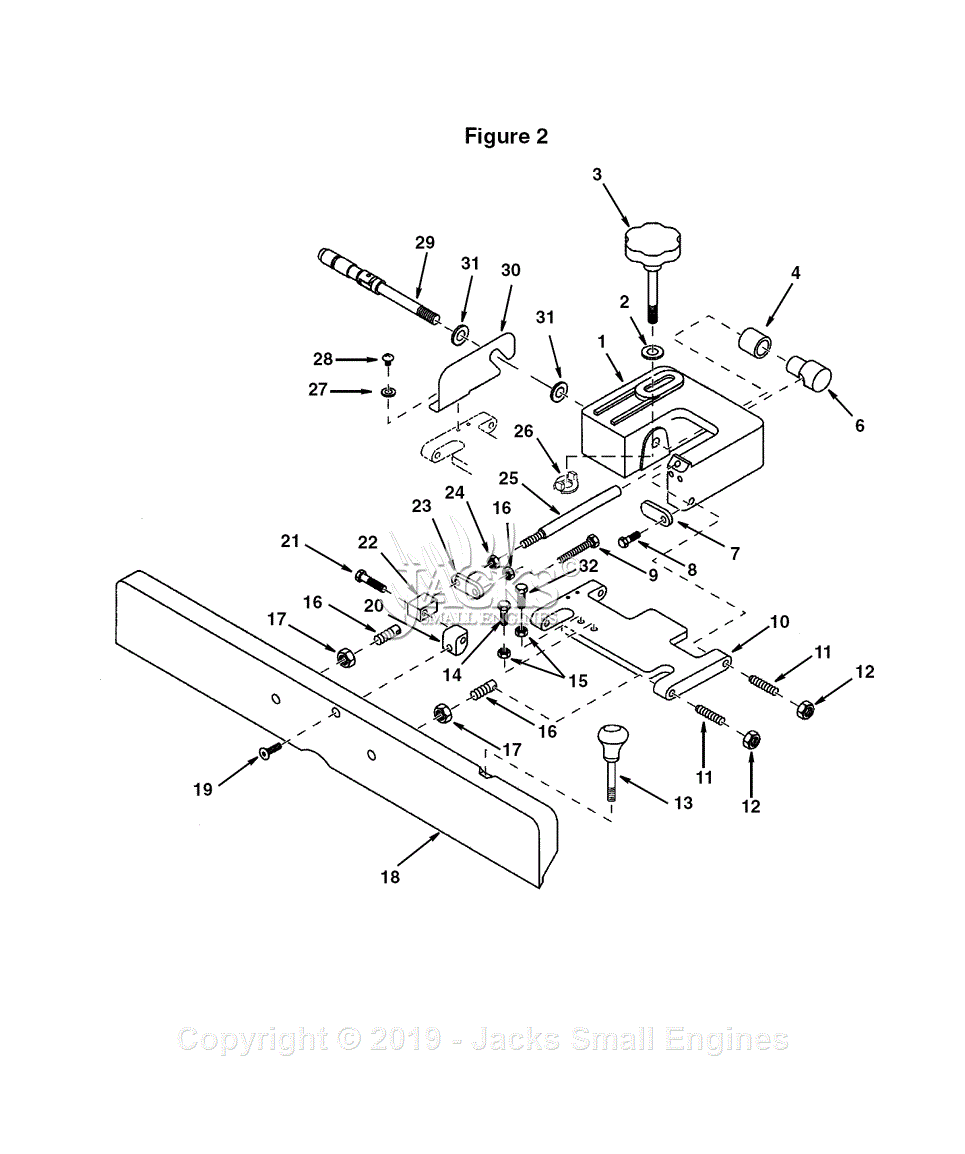 Ridgid JP0610 Parts Diagram for Figure B