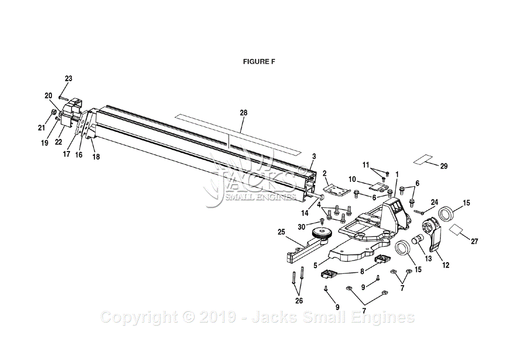 Ridgid R4510 Parts Diagram for Figure F