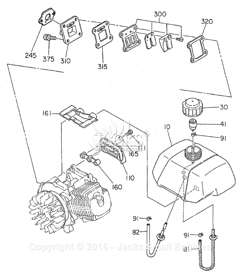 Robin/Subaru EC04 Parts Diagram for Fuel Tank