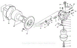 Robin/Subaru EC06D Tru-Cut Parts Diagram for Carburetor/Air Cleaner