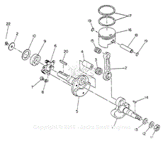 Robin/Subaru EC06D Tru-Cut Parts Diagram for Carburetor/Air Cleaner