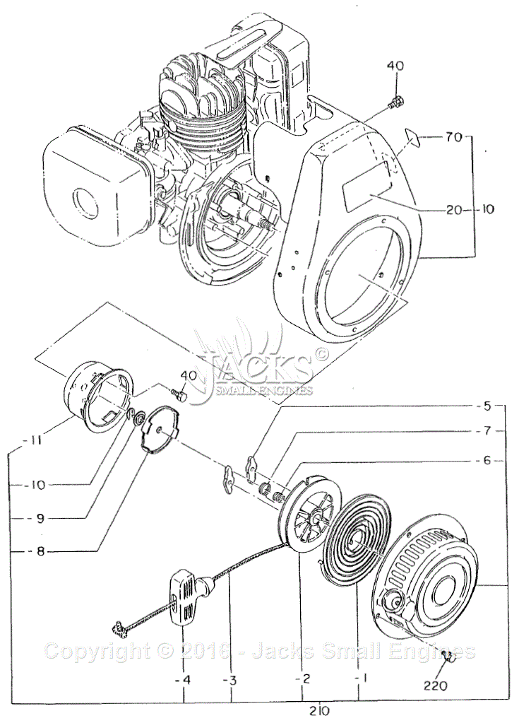Robin/Subaru EC10 Parts Diagram For Intake/Exhaust, 50% OFF