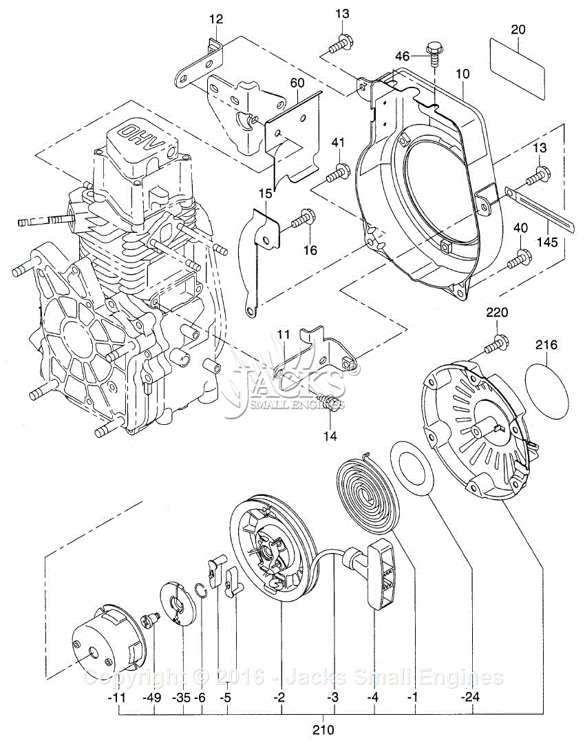 Robin/Subaru EH09 Parts Diagrams