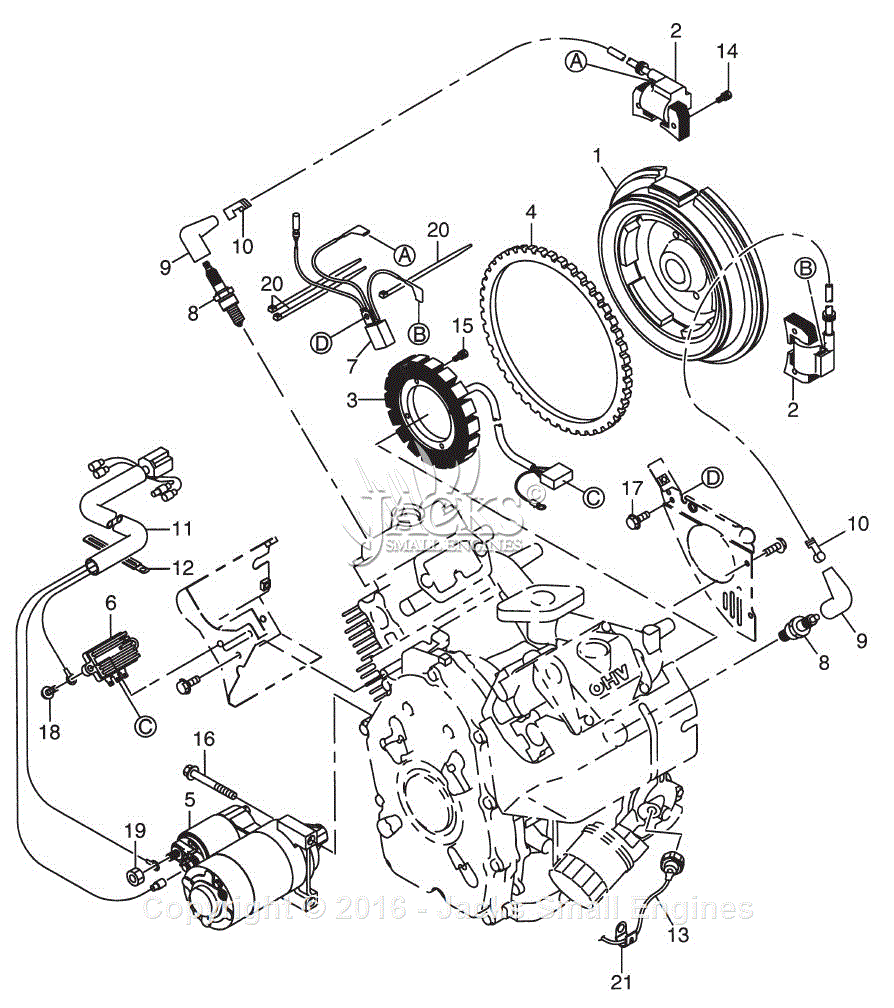 Robin/Subaru EH63 Parts Diagram for Electric Device-New Style