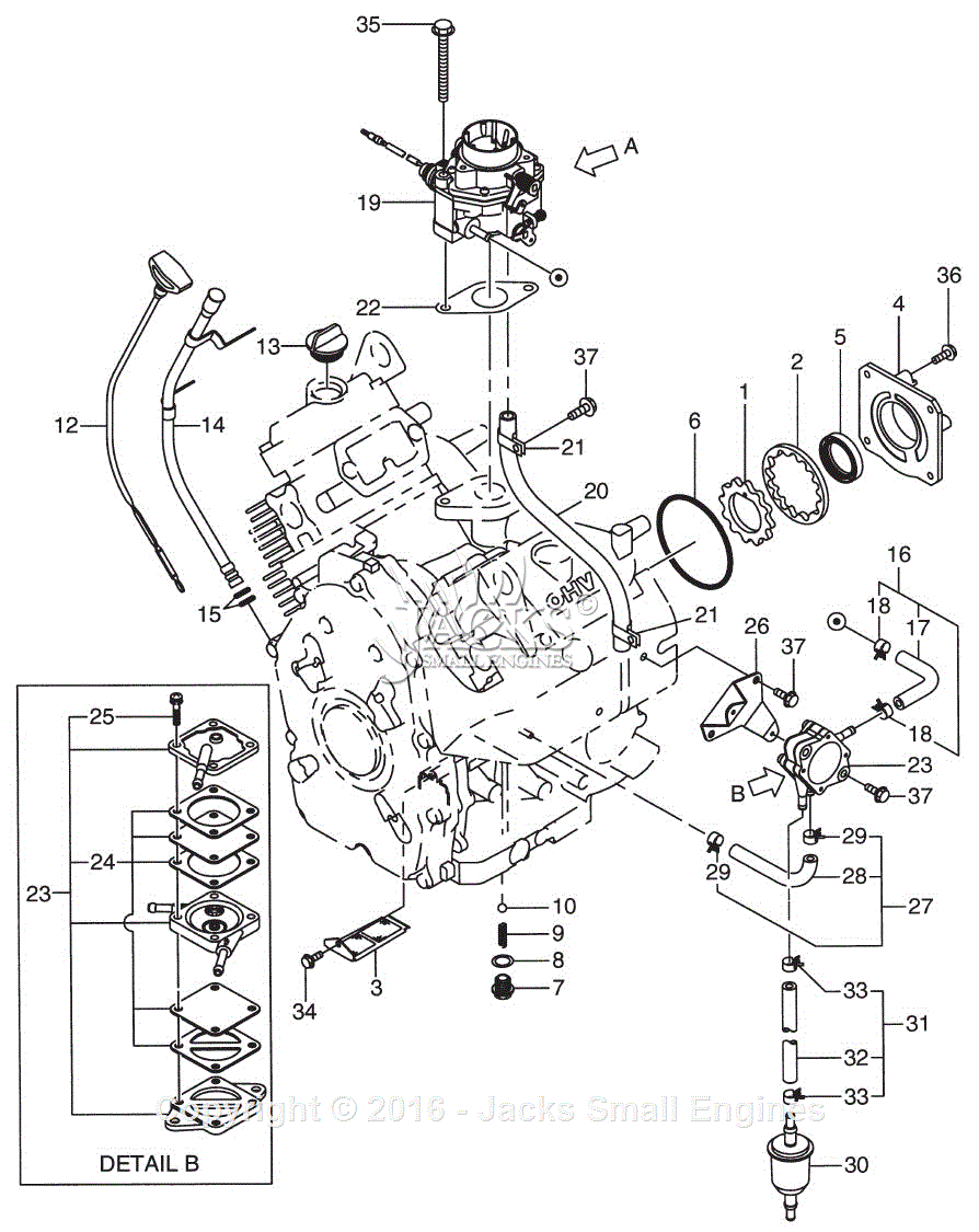 Robin/Subaru EH64 Parts Diagram for Fuel/Lubricant-New Style fuel pump wiring guide 