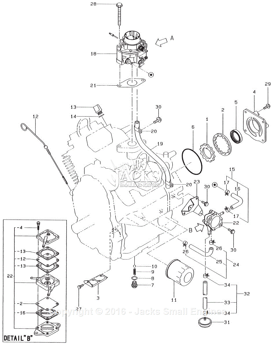Robin/Subaru EH65 Parts Diagram for Fuel/Lubrication-Old Type