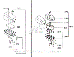 Subaru EX 21 Cylinder Head  part # 2781300101