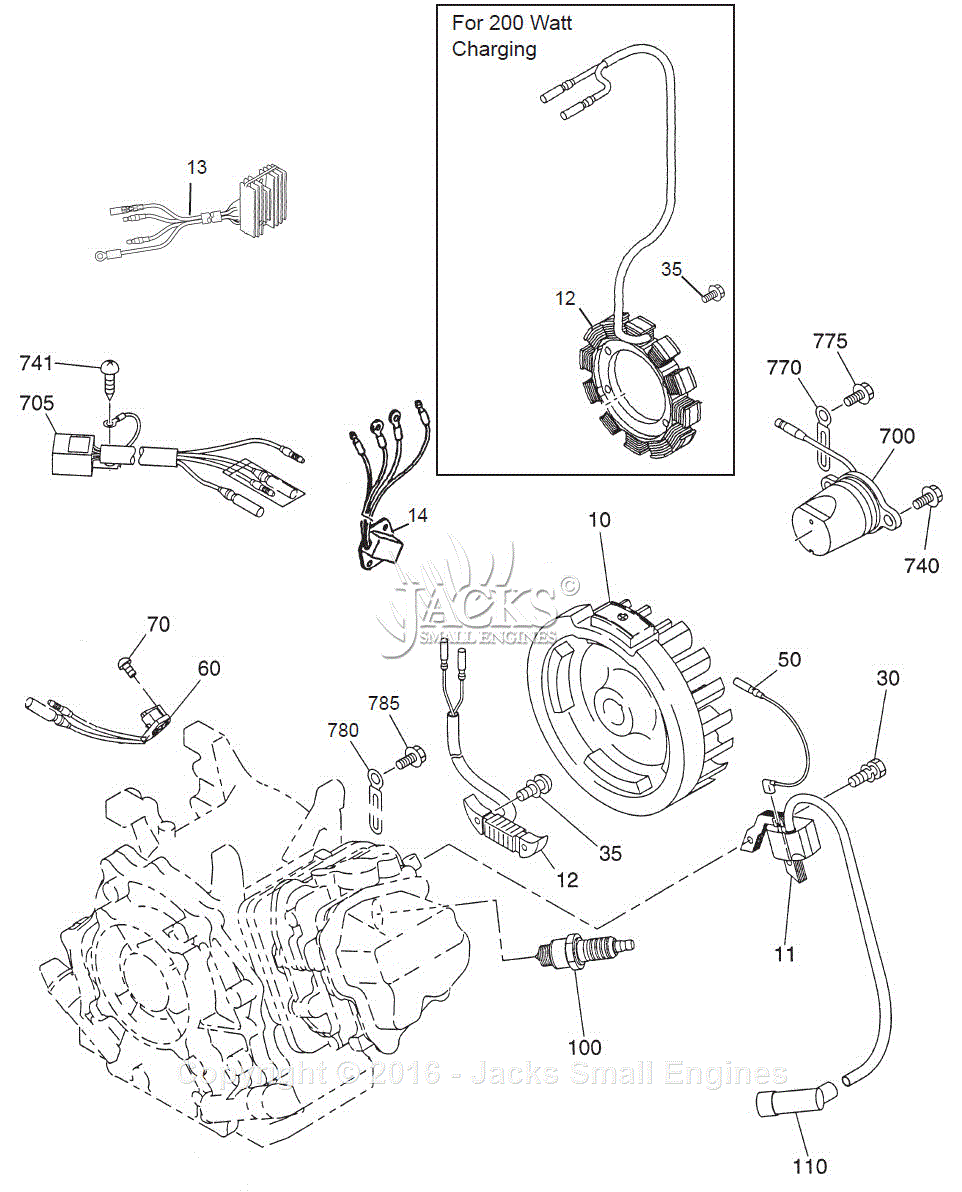 Robin/Subaru EX27(Rev.09/08) Parts Diagram for Electric Device