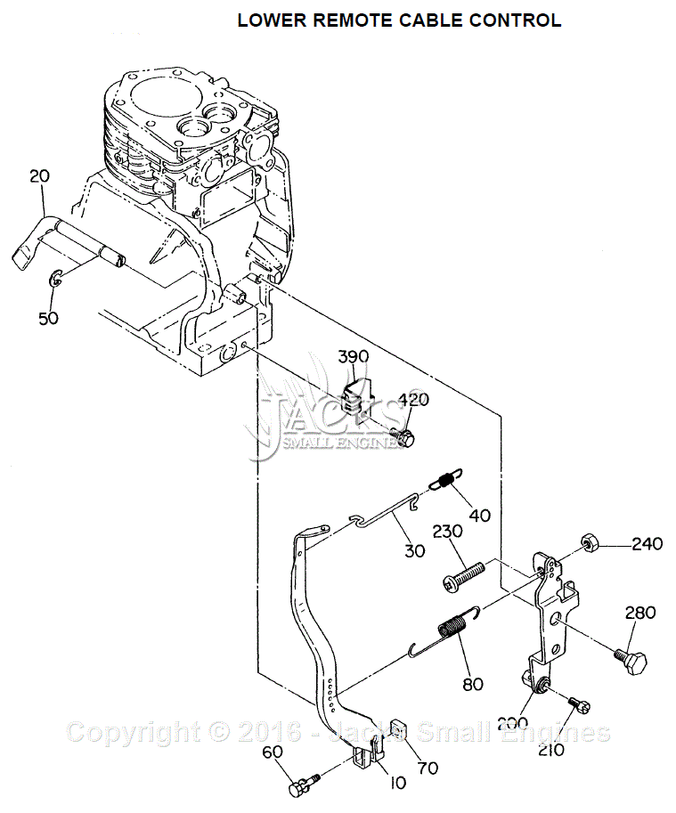 Robin/Subaru EY15 Parts Diagram for Governor II
