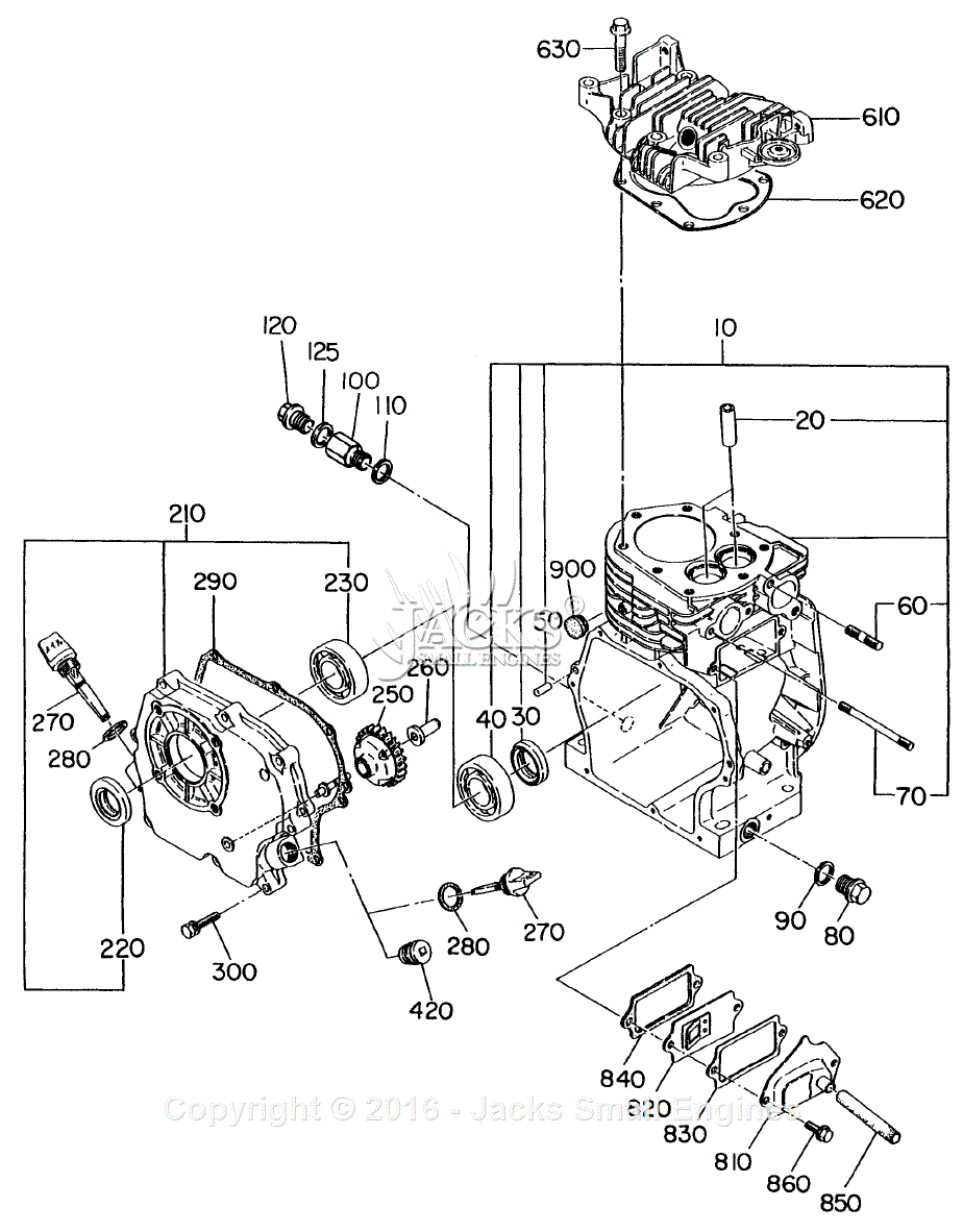 Robin/Subaru EY20 Parts Diagrams