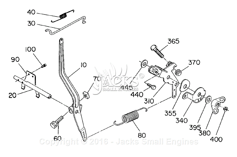 Robin/Subaru EY40 Parts Diagram for Governor