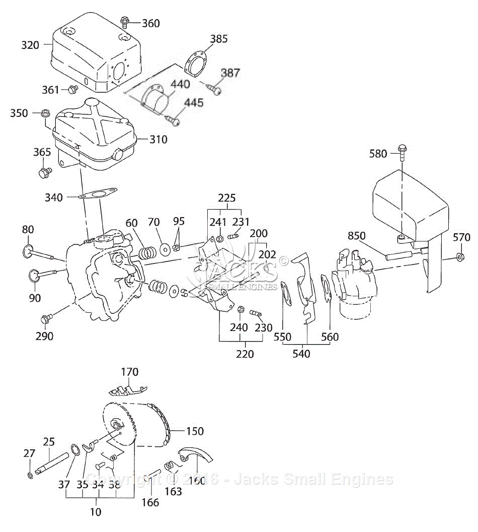 Robin Subaru Sp170 Parts Diagram For Intake Exhaust I