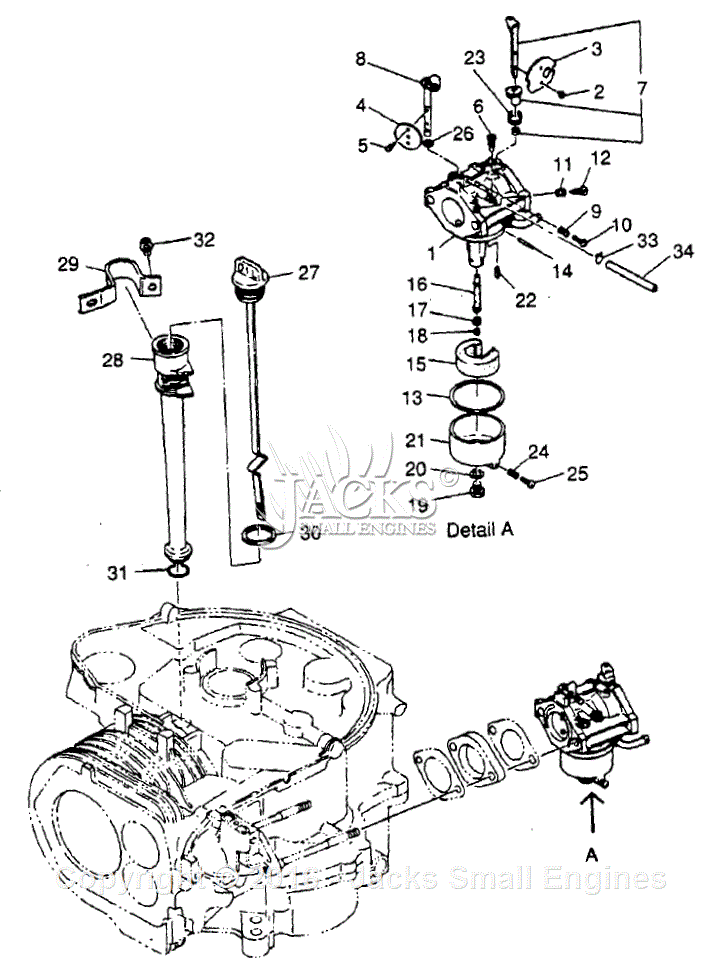 Robin/Subaru W1-450V Parts Diagram for Carburetor small engine valve camshaft diagram 