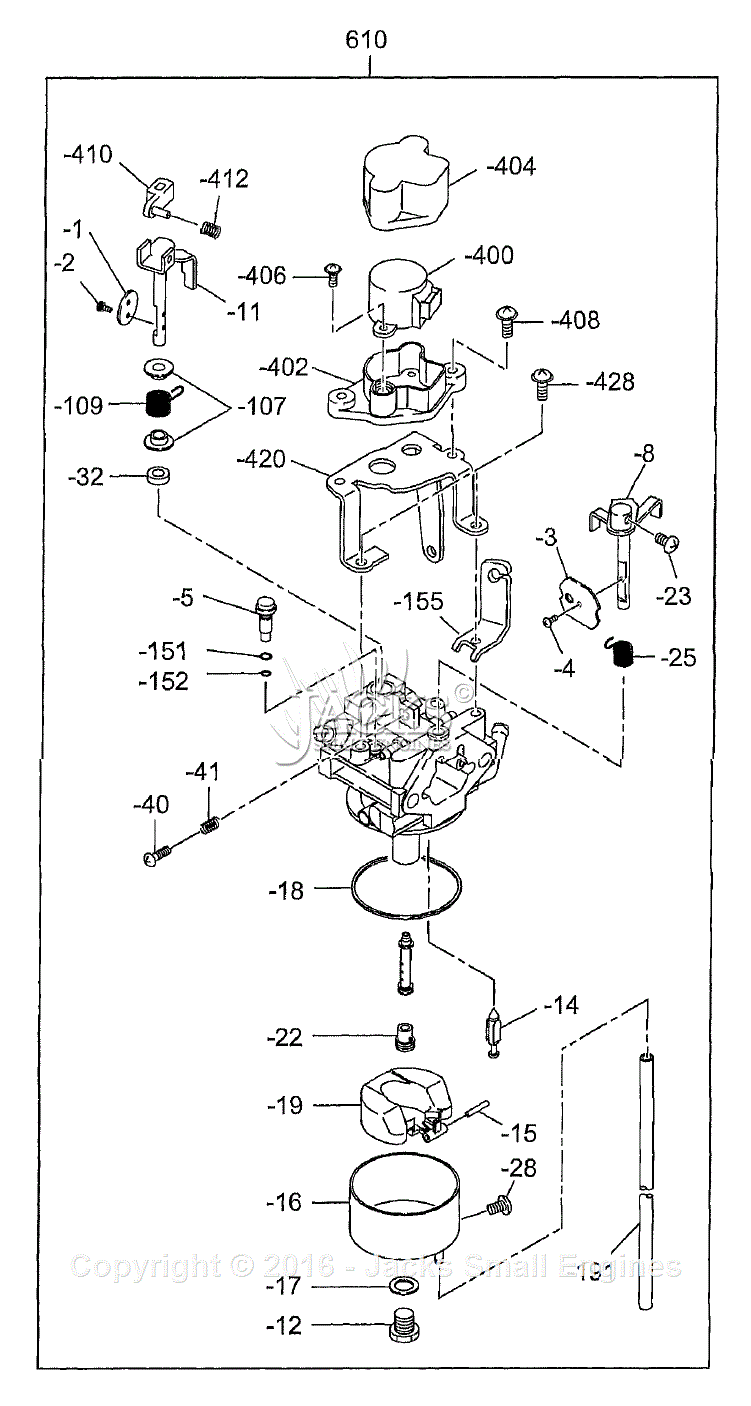 Robin/Subaru RG3200iS Parts Diagram for Carburetor