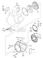 Robin/Subaru PKX401T Parts Diagram for Air Cleaner (Dual)