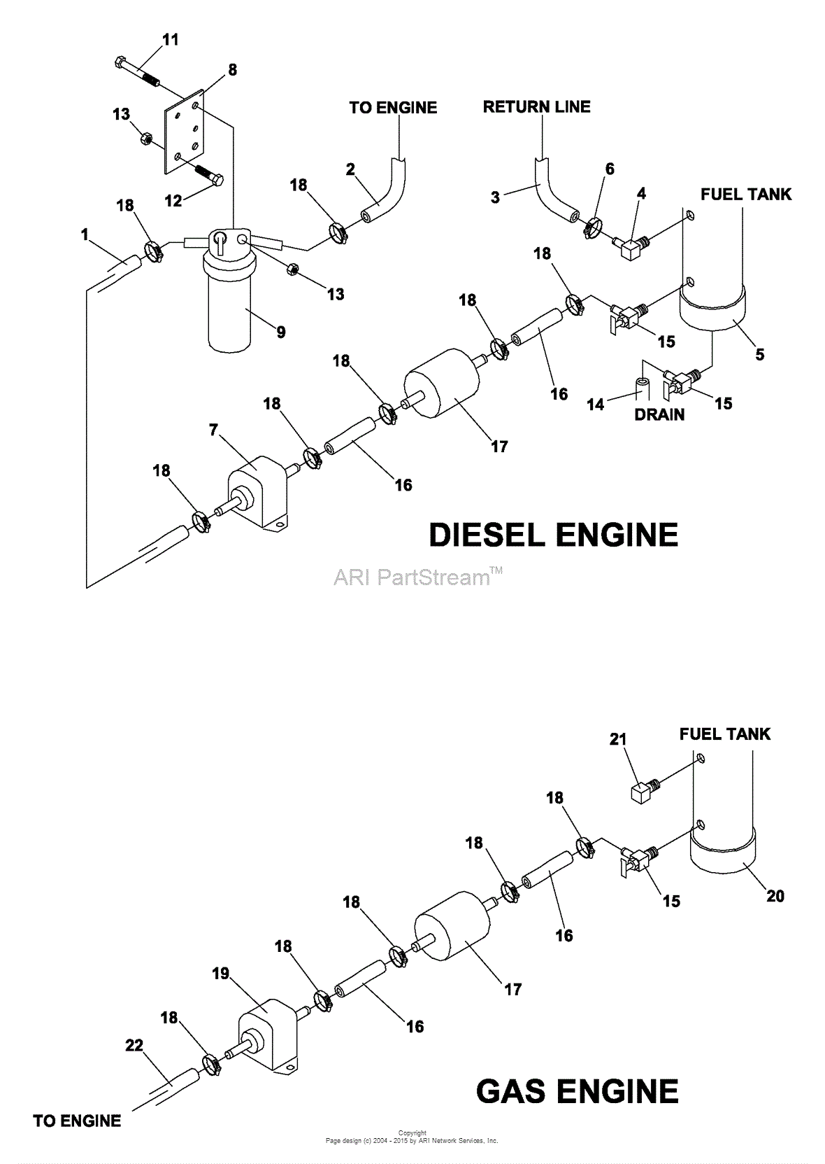 Kubota Fuel System Diagram