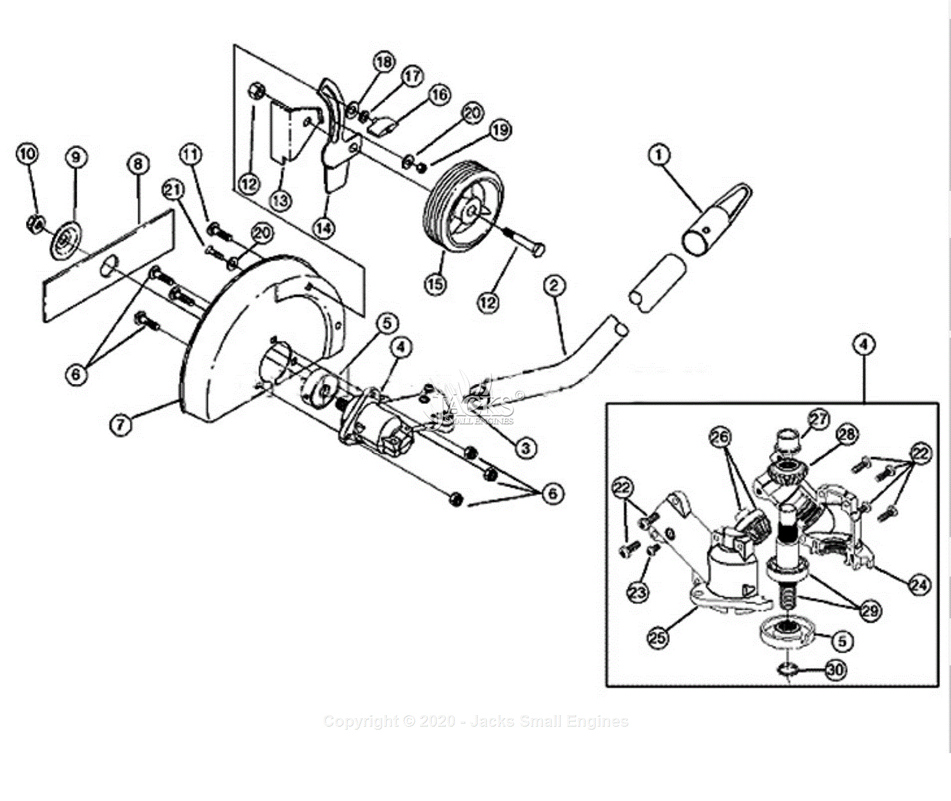 Ryobi LE720R (41AJLE1B034) Parts Diagram for Parts Schematic