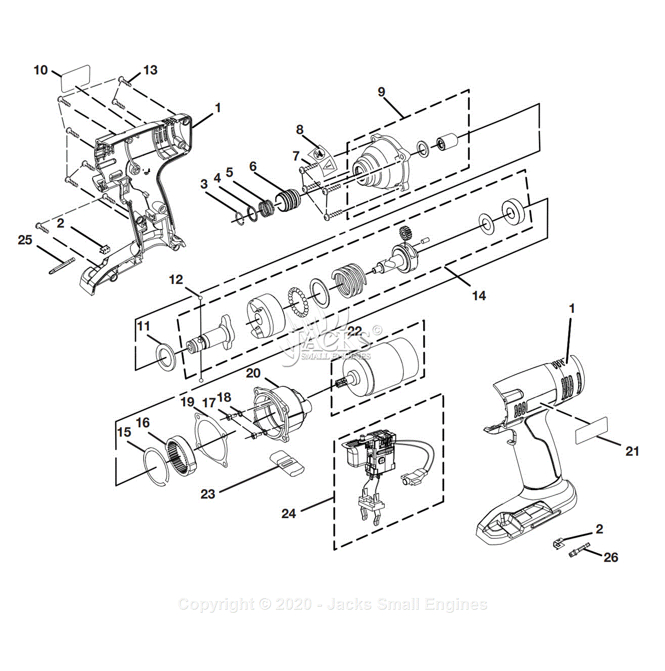 Ryobi p230 discount