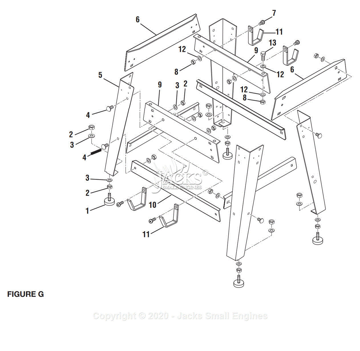 Ryobi Bt3100 Parts Diagram For Figure G