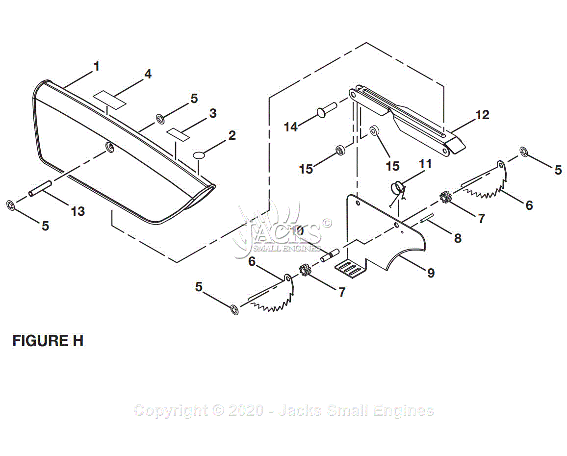 Ryobi Bts16 Parts Diagram For Figure H