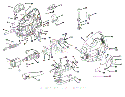 Ryobi JS451L Parts Diagram for Parts Schematic