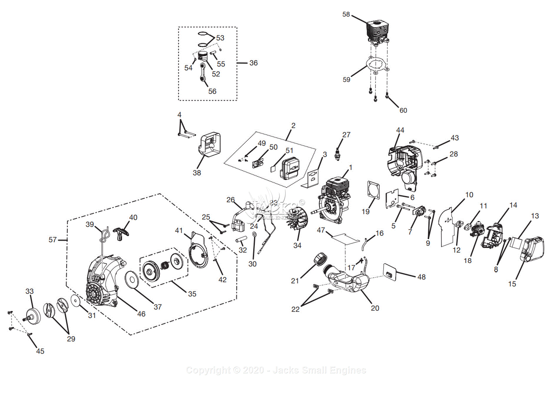 Ryobi RY30002A Parts Diagram for Figure A 2