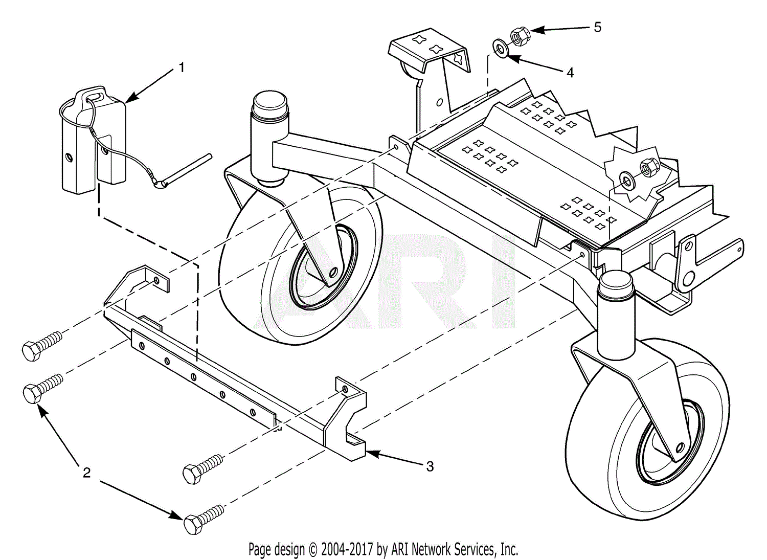 Scag GC-STWC-CS61 Clam Shell Grass Catcher (D0200001-D0299999