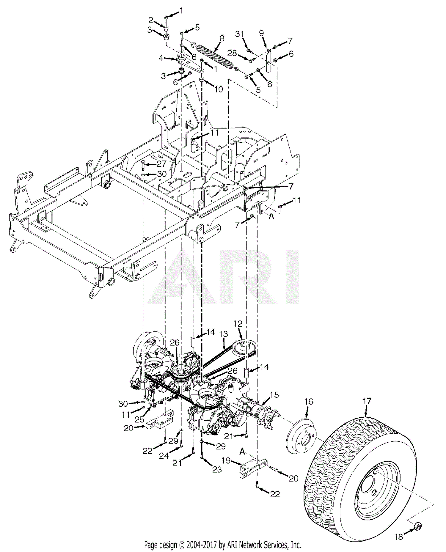 Scag Bagger Parts Diagrams