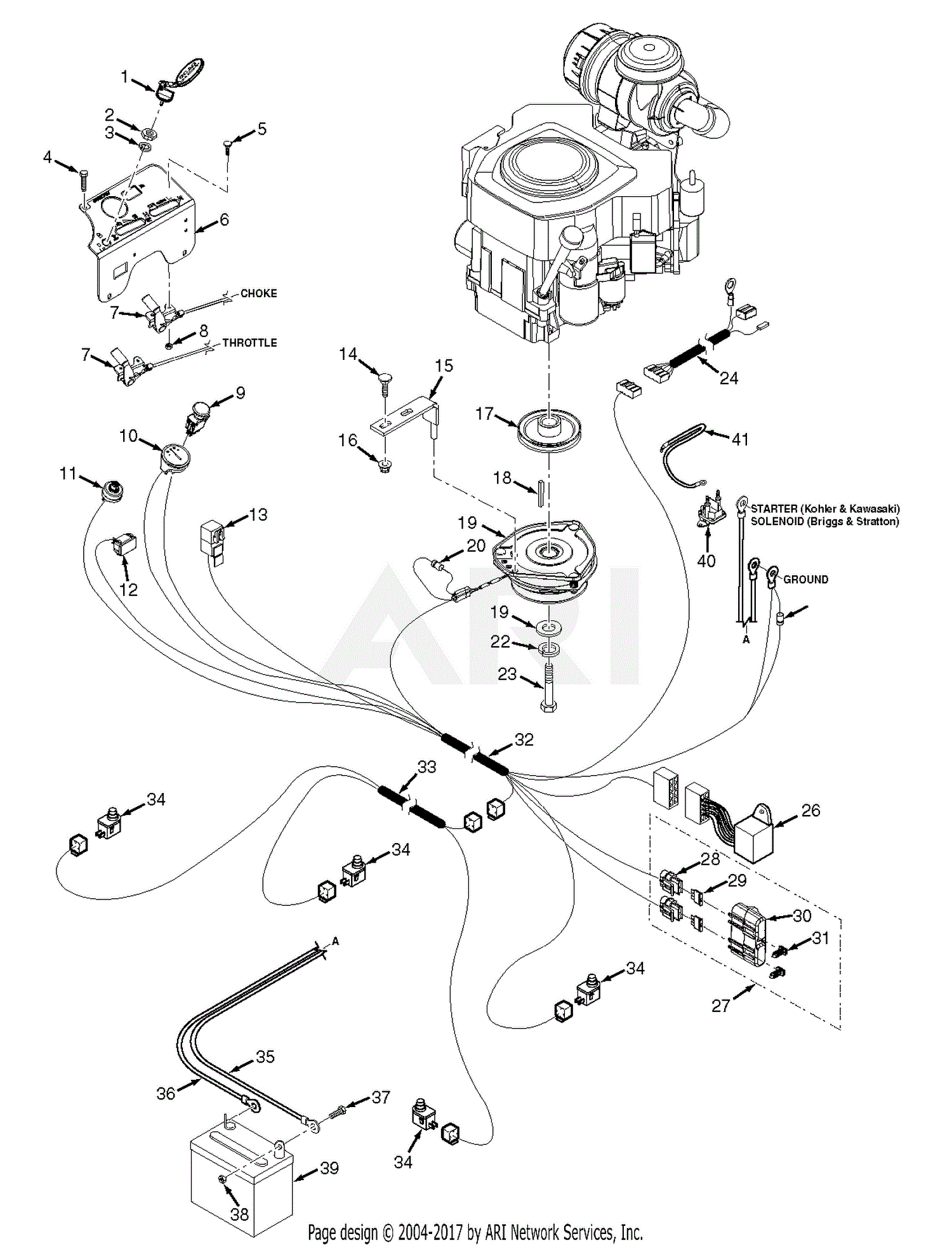 Scag SCZ52V-27CV (Cheetah) (S/N H7100001-H7199999) Parts Diagram for ...