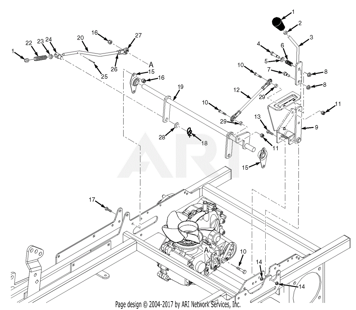 Scag SCZ61V-34KH (Cheetah) (S/N H7700001-H7799999) Parts Diagram for ...