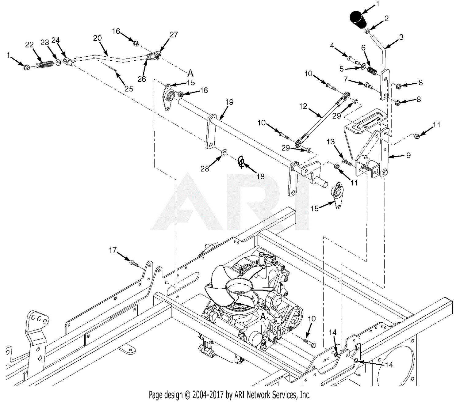 Scag Scz61v-34kh (cheetah) (s N F8400001-f8499999) Parts Diagram For 