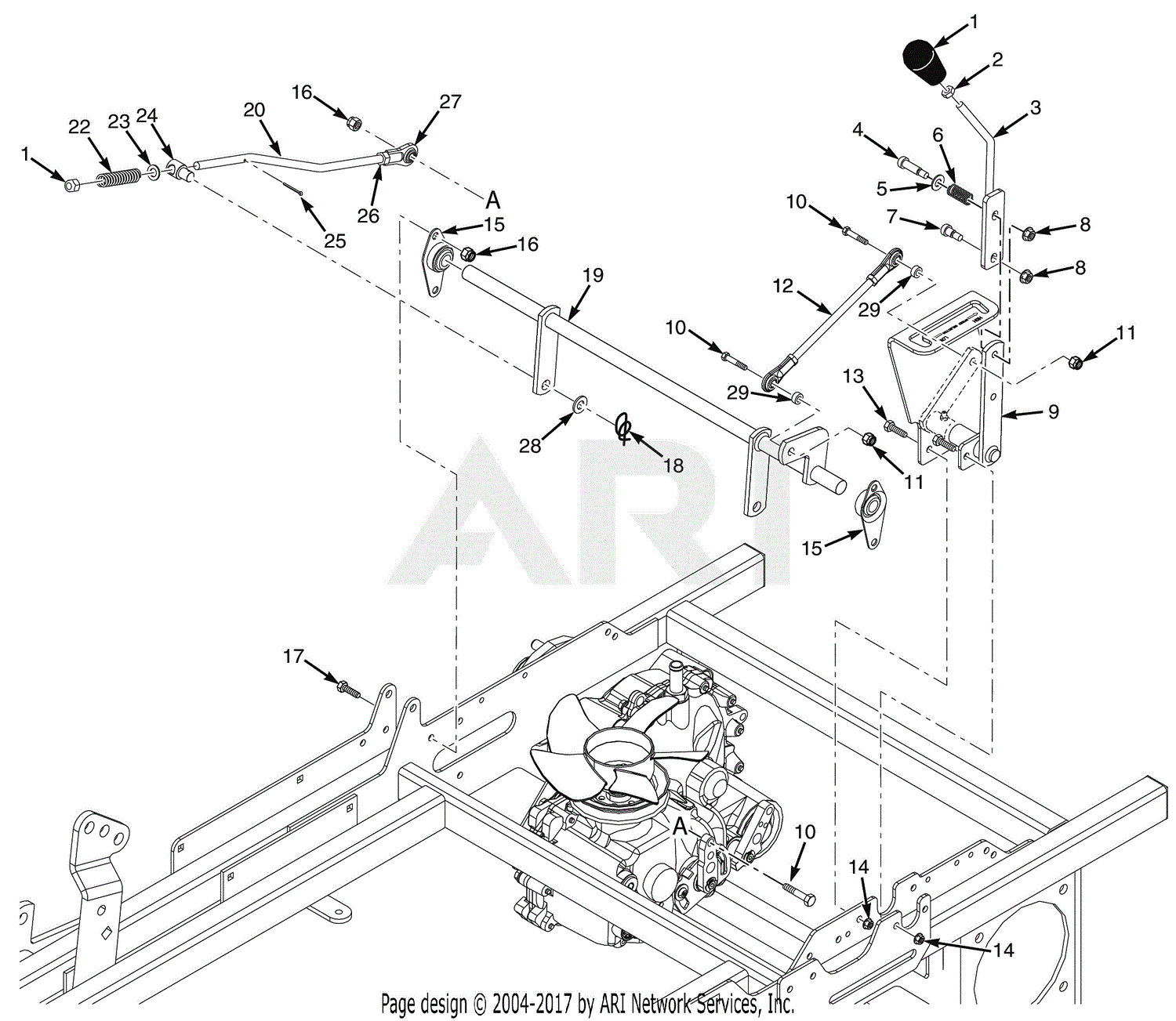 Scag SCZ61V-31FX (cheetah) (S/N P0200001-P0299999) Part No.06322 Parts ...