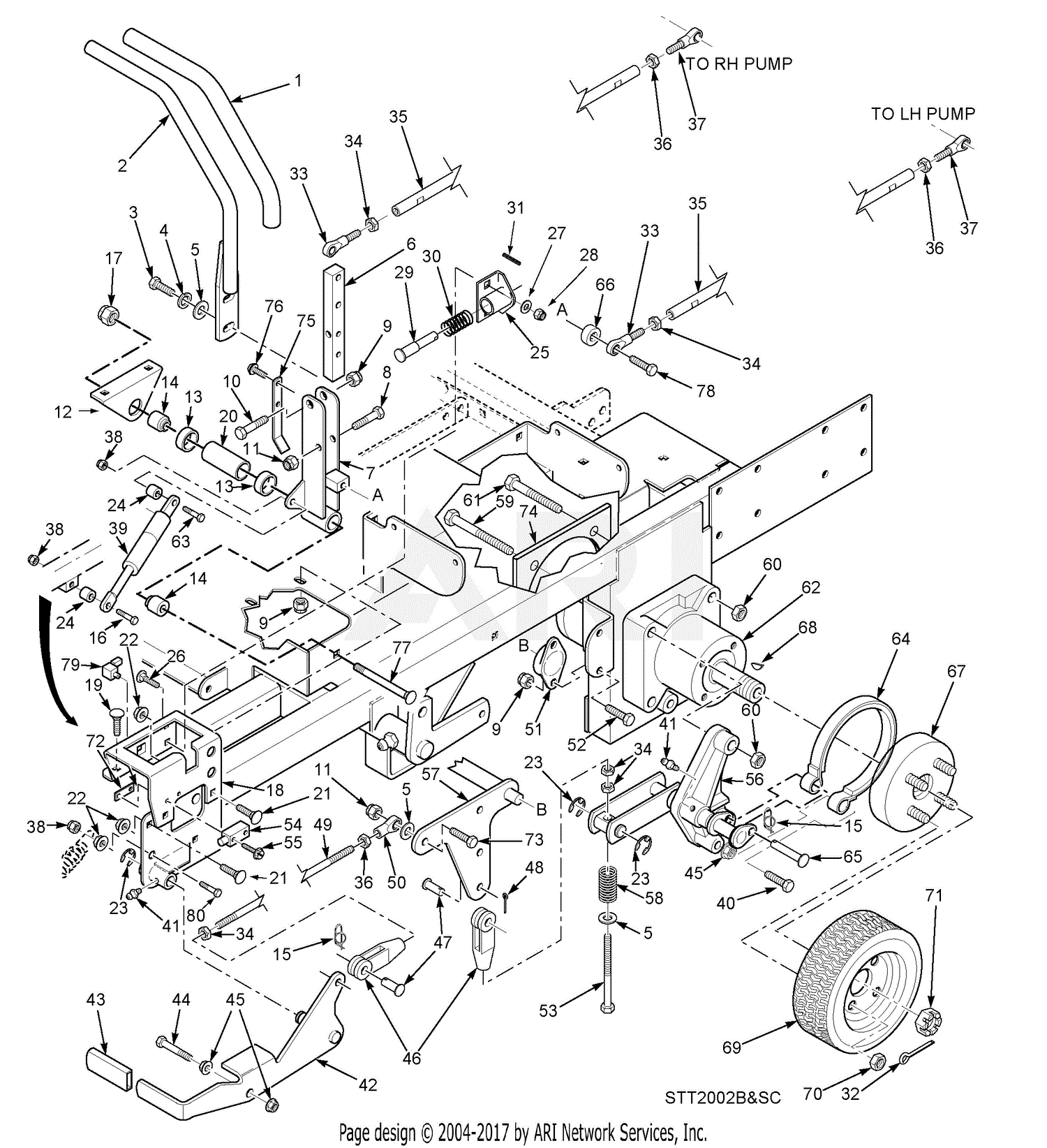 Scag turf discount tiger 2 parts