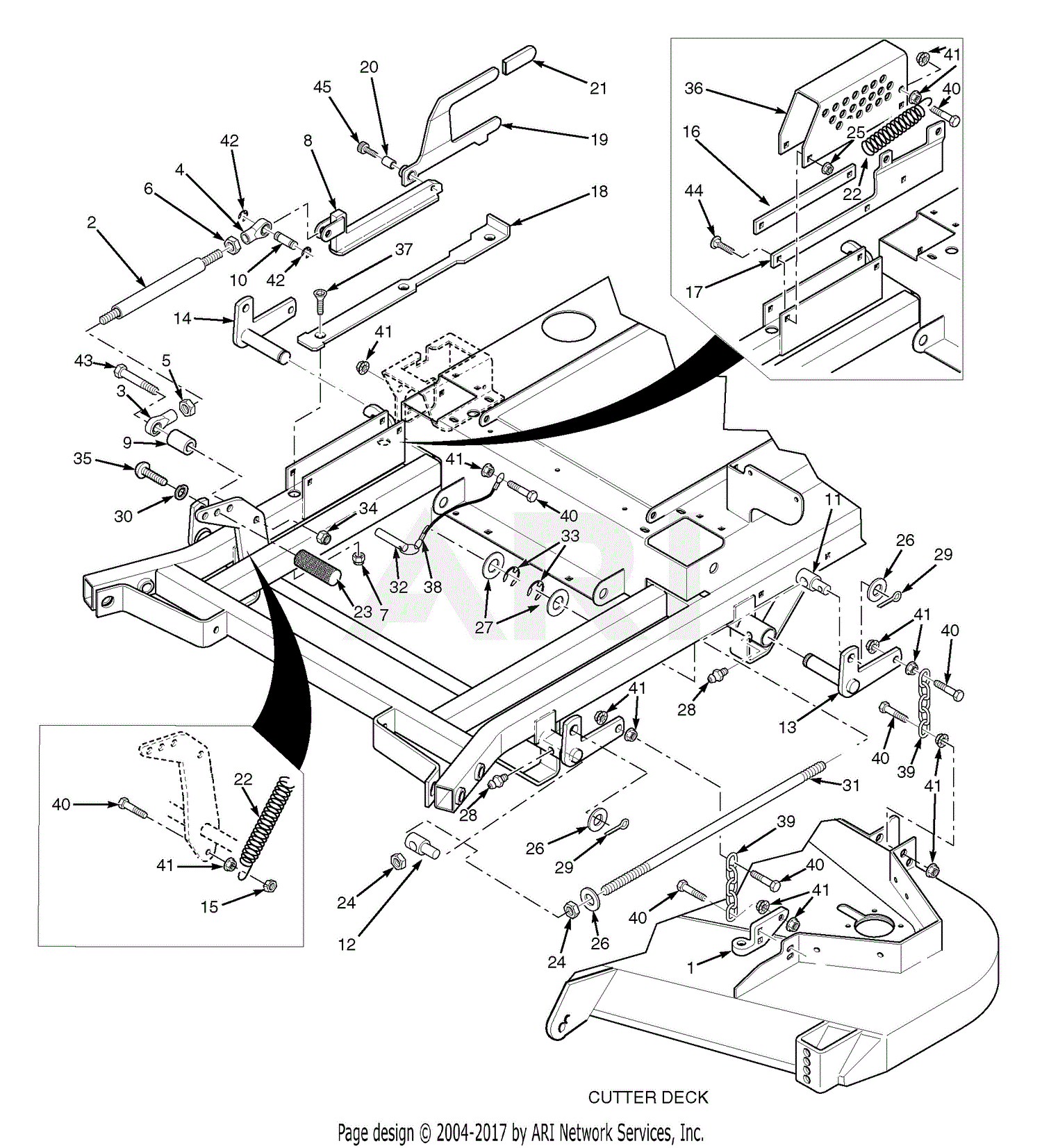 Scag STT61V-27CH Turf Tiger (S/N B6300001-B6399999) Parts Diagram for ...