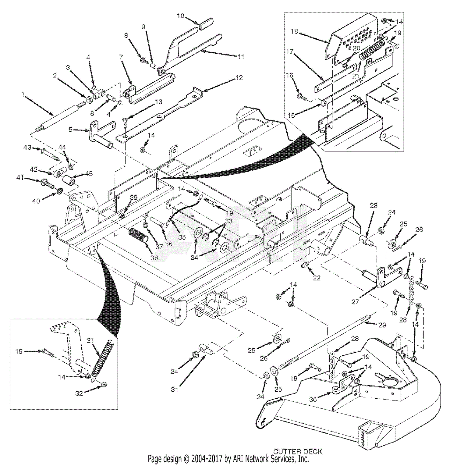 Scag SMT-72V (Turf Tiger) (S/N J1200001-J1299999) Parts Diagram for ...