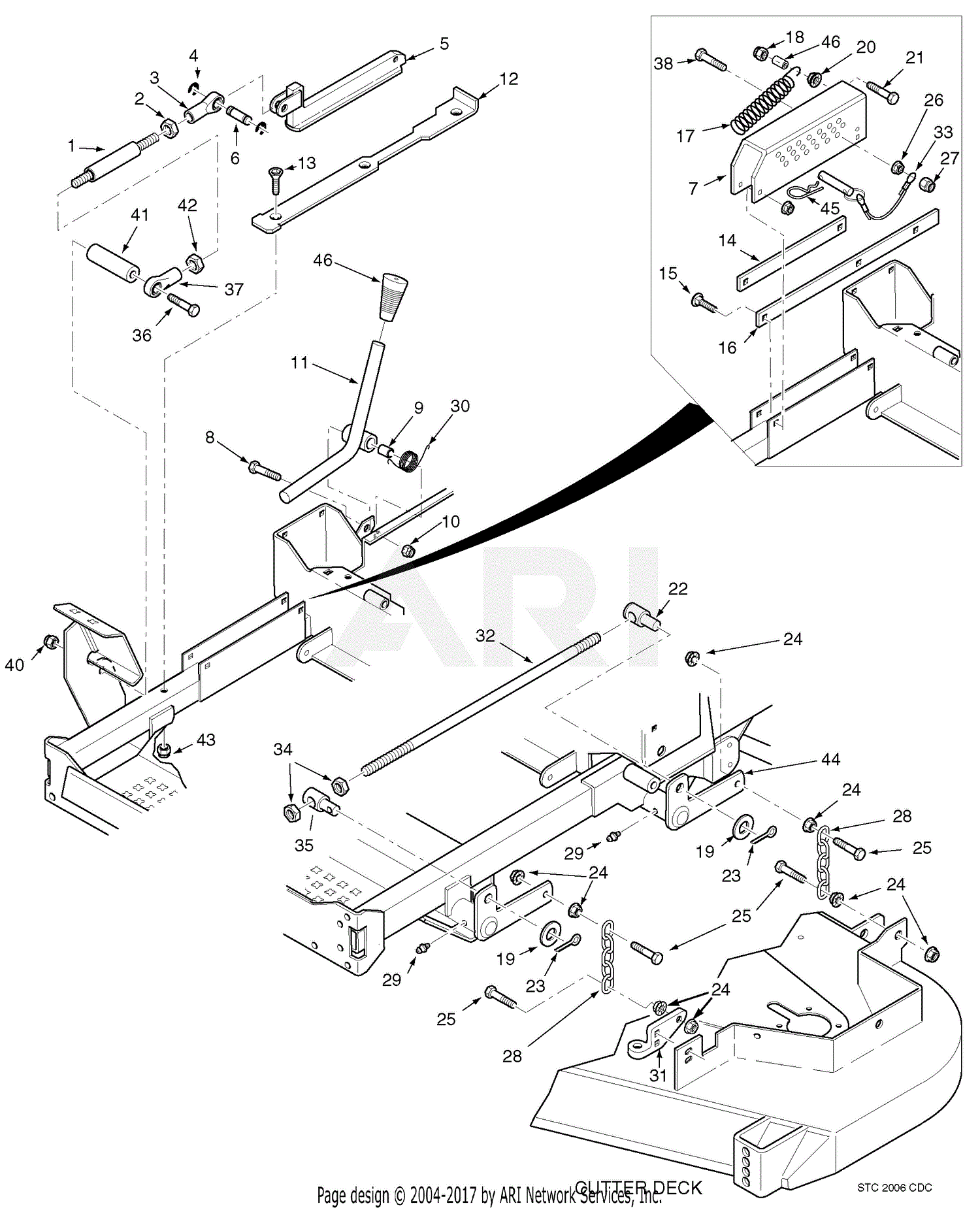 Scag SMTC-48V Tiger Cub (S/N C7000001-C7099999) Parts ... scag starter wiring diagram 