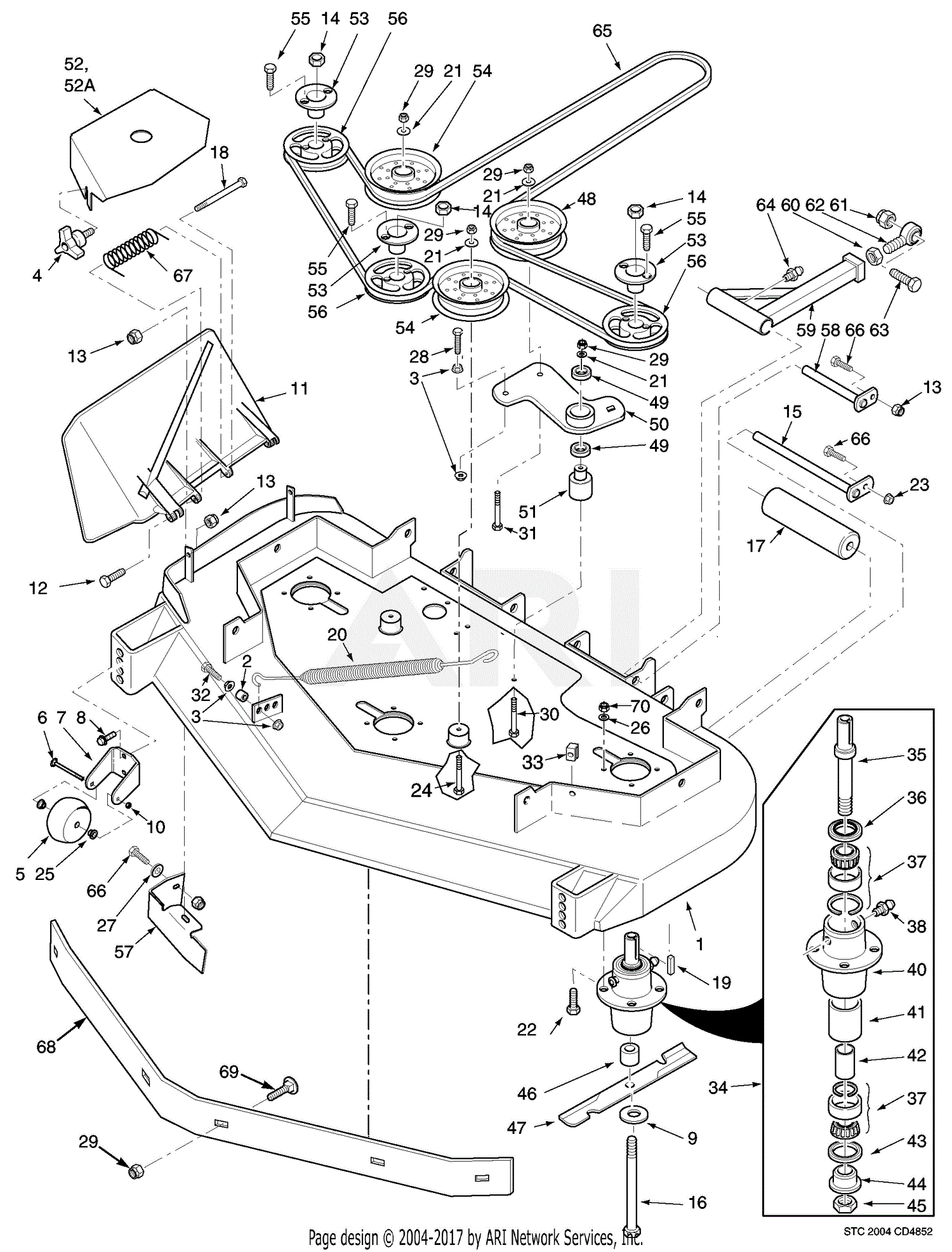 30 Scag Turf Tiger Belt Diagram