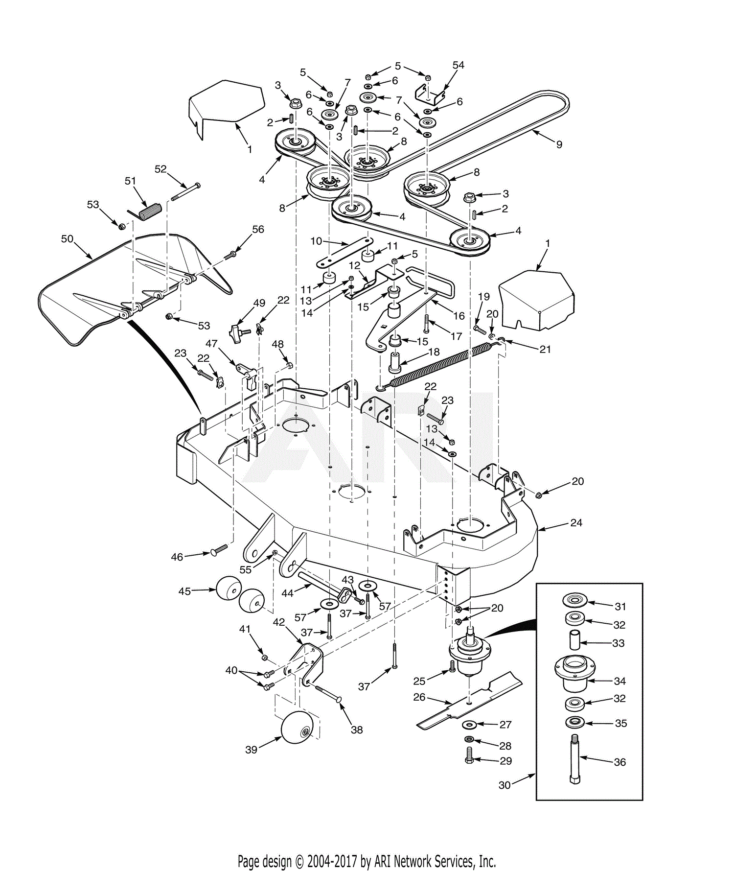 Scag Spz61-23fx (patriot) (s N N8200000-n8299999) Part No.06321 Parts 