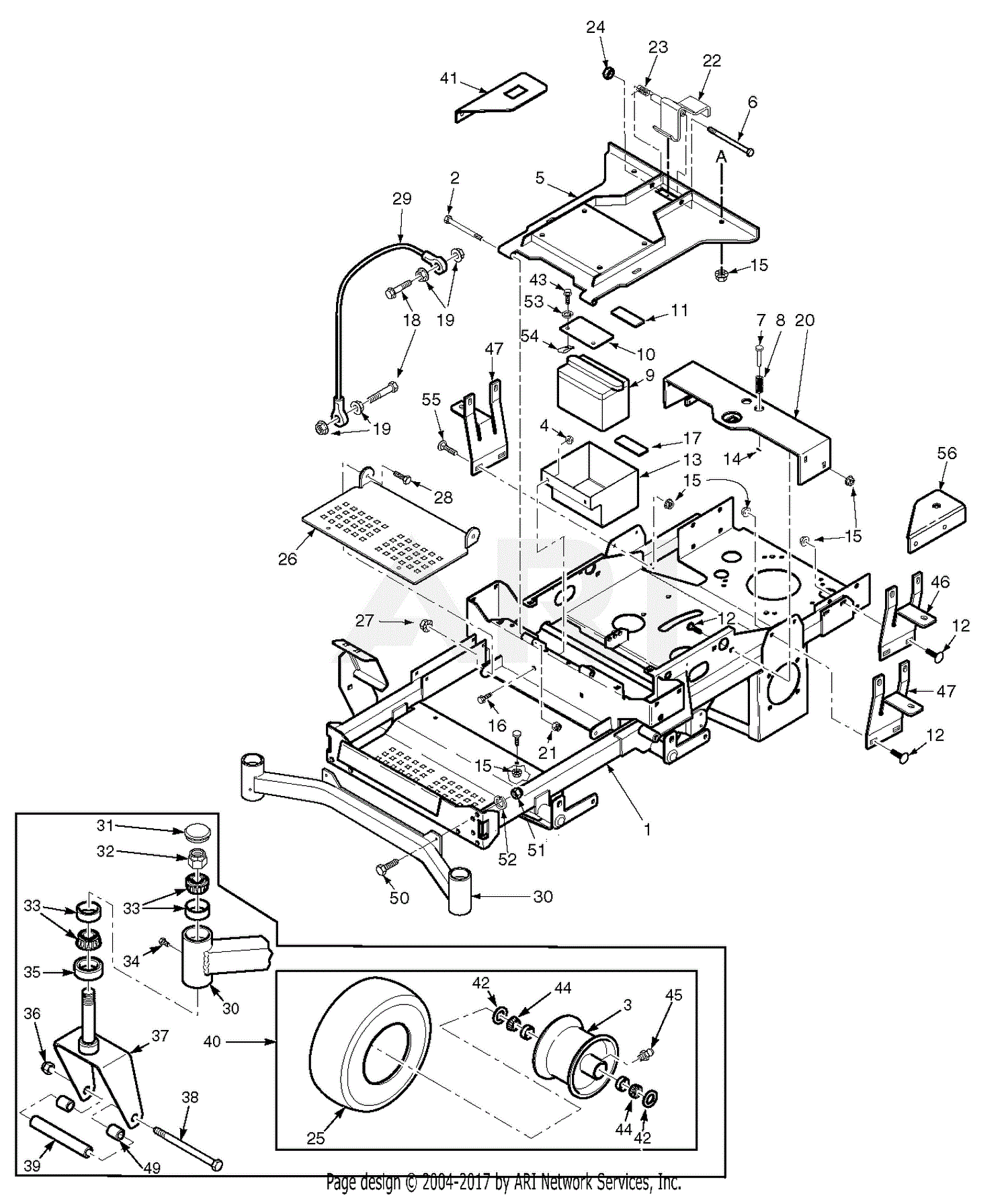 Scag STC52V-691FX (Tiger Cat) (S/N H5900001-H5999999) Parts Diagram for ...