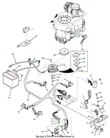 Scag STC52V-25CV-EFI (Tiger Cat) (S/N K4300001-K4399999) Parts Diagram ...